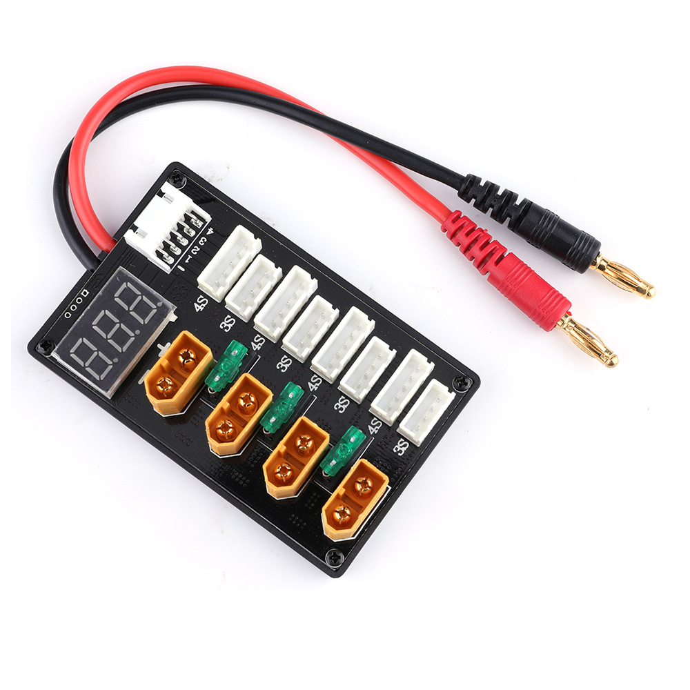 Xt60-ドローン用充電パネル付きバッテリー,アップグレード - Lipo Parallel Charging Board のレビューと価格