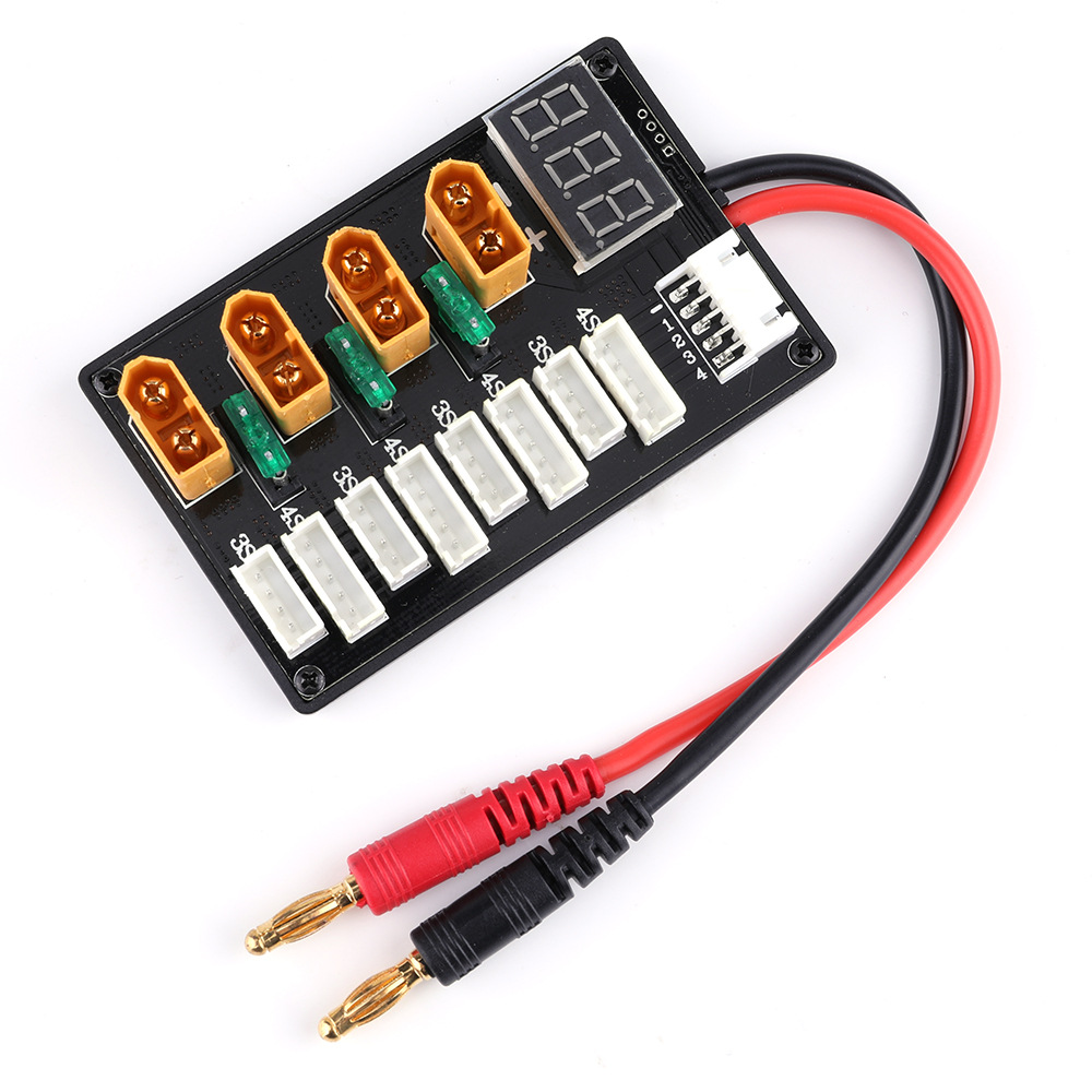 Xt60-ドローン用充電パネル付きバッテリー,アップグレード - Lipo Parallel Charging Board のレビューと価格