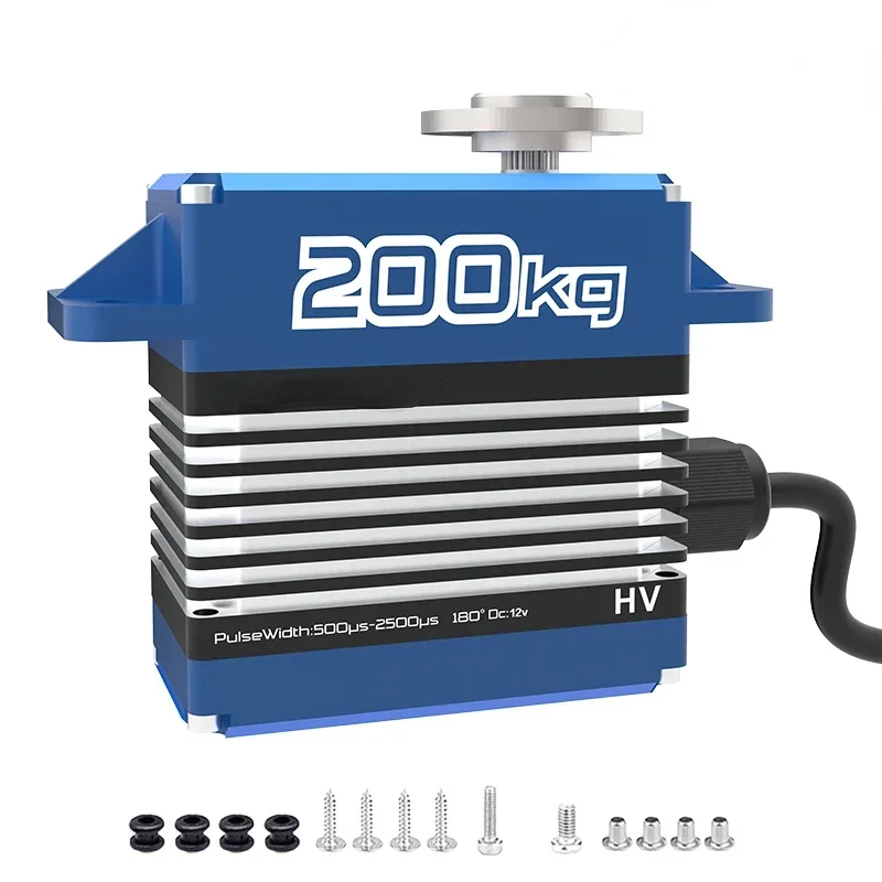 200KG ブラシレスサーボ 12V-16.8V 高電圧 C - Drone And Car のレビューと価格