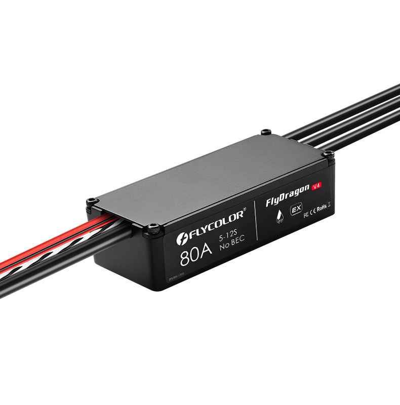 Flycolor FlyDragon 80A V4 ESC  - Drone Rc V4 のレビューと価格