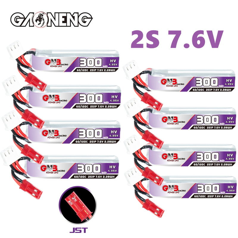 GAONENG GNB 2S 7.6V 300mAh 60C - Drone Lipo Battery のレビューと価格