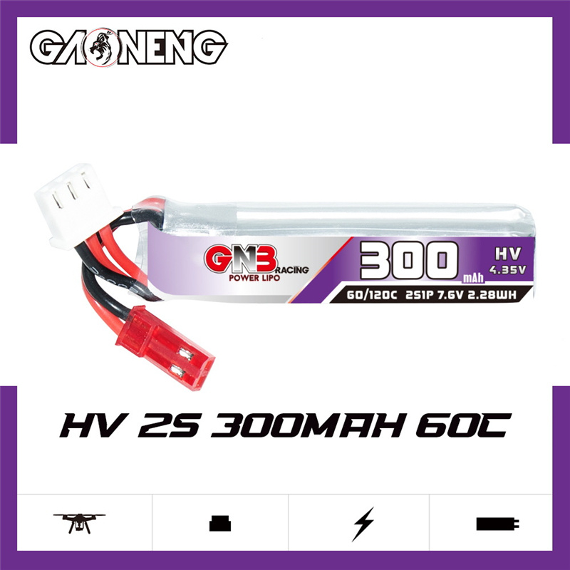 GAONENG GNB 2S 7.6V 300mAh 60C - Drone Lipo Battery のレビューと価格