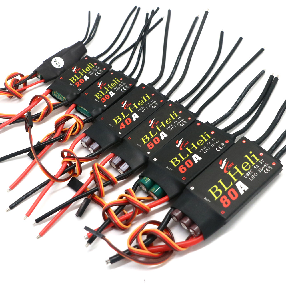 BLHeliブラシレスESC 80A 12A 20A 30A - Drone Rc Fpv のレビューと価格