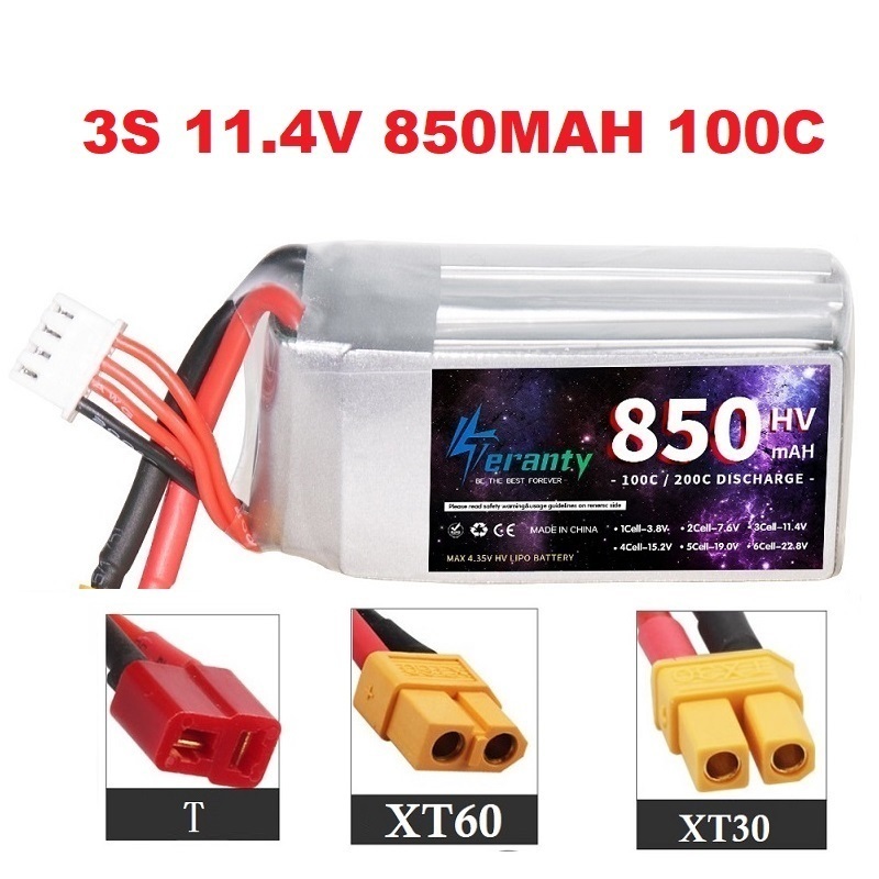 1/2/3 個 TERANTY 3S 11.4V リポバッテ - Drone Lipo Battery のレビューと価格